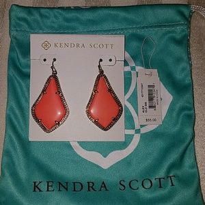 Kendra Scott Alex Coral Earrings